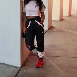 Nike balloon warm up vintage style pant